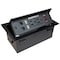 Electriduct Power Centers, Pop-Up Table Top Box, USB, 5-15R, 5 ft., Black PDC-SW-PUB-222-6FT-BK - alternate 1
